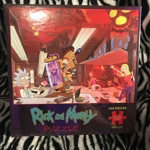 Rick and Morty 550 Piece Puzzle